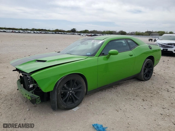 2017 Dodge Challenger SXT Plus with VIN 2C3CDZAG2HH592174, listed as a Copart auction lot 49428565 with 78,578 mi miles and Salvage Title. Bid and sale history available at carsss.com. Image 1.
