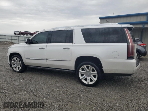 2016 Cadillac Escalade ESV Premium Collection with VIN 1GYS4JKJ0GR227326, listed as a Copart auction lot 51235985 with 132,327 mi miles and Salvage title. Bid and sale history available at DreamBid. Image 2.