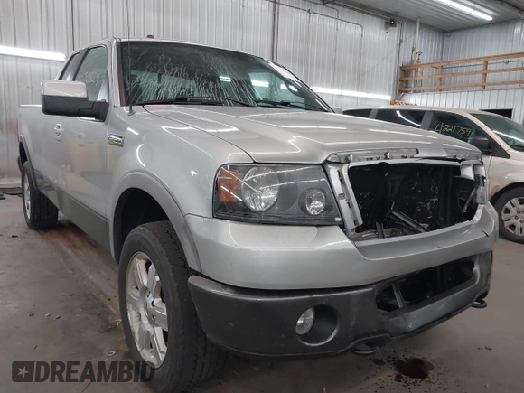 2007 Ford F-150 XLT with VIN 1FTPX14V17FB18118, listed as a IAAI auction lot 42230624 with 127,418 mi miles and . Bid and sale history available at DreamBid. Image 1.