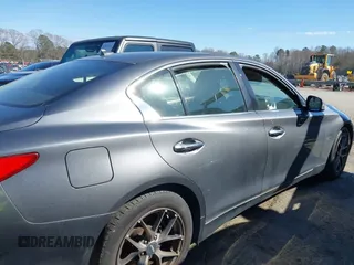 2017 Infiniti Q50 3.0t Premium with VIN JN1EV7AR1HM837831, listed as a IAAI auction lot 41818427 with 68,425 mi miles. Bid and sale history available at carsss.com. Image 13.