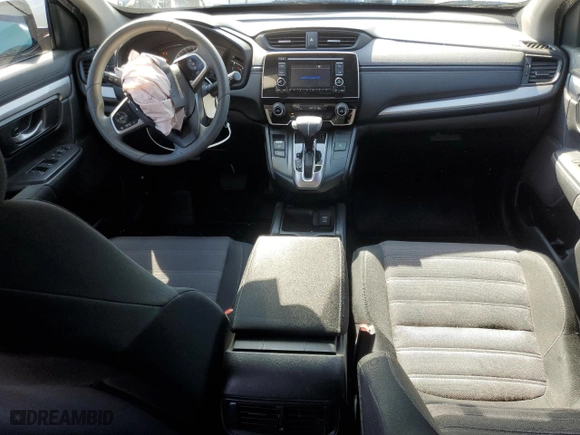 2018 Honda CR-V LX with VIN 2HKRW5H35JH416986, listed as a Copart auction lot 52129515 with 92,571 mi miles and Salvage Title. Bid and sale history available at carsss.com. Image 8.