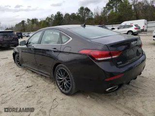 2019 Genesis G80 3.8L with VIN KMHGN4JE8KU295941, listed as a Copart auction lot 44927543 with 33,335 mi miles. Bid and sale history available at carsss.com. Image 2.