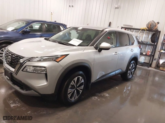 2023 Nissan Rogue SV with VIN JN8BT3BB0PW356671, listed as a IAAI auction lot 41754436 with 33,019 mi miles. Bid and sale history available at carsss.com. Image 2.