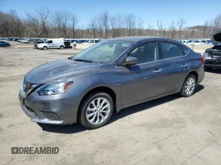 2019 Nissan Sentra SV with VIN 3N1AB7AP1KY398270, listed as a Copart auction lot 52421835 with 9,486 mi miles and Salvage Title. Bid and sale history available at carsss.com. Image 1.