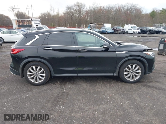 2019 Infiniti QX50 Essential with VIN 3PCAJ5M38KF116554, listed as a IAAI auction lot 42008032 with 60,988 mi miles and . Bid and sale history available at DreamBid. Image 13.