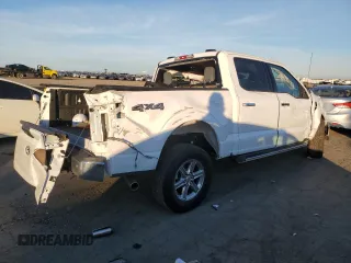 2024 Ford F-150 XLT with VIN 1FTFW3L89RKE36083, listed as a Copart auction lot 87290634 with 15,667 mi miles and Salvage Title. Bid and sale history available at carsss.com. Image 3.