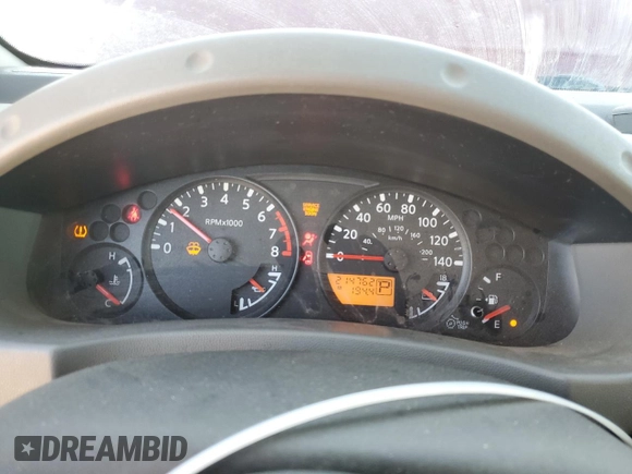 2008 Nissan Xterra S with VIN 5N1AN08U58C516003, listed as a Copart auction lot 53830485 with 214,762 mi miles and Clean Title. Bid and sale history available at DreamBid. Image 9.