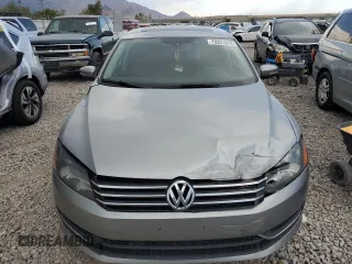 2013 Volkswagen Passat SE w/Sunroof & Nav with VIN 1VWBP7A35DC085070, listed as a Copart auction lot 46667265 with 205,166 mi miles and Salvage Title. Bid and sale history available at carsss.com. Image 5.