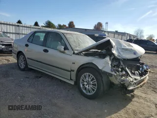 2005 Saab 9-5 Arc with VIN YS3ED49A353530510, listed as a Copart auction lot 77910074 with 202,094 mi miles and Salvage Title. Bid and sale history available at carsss.com. Image 4.