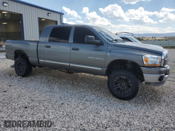 2006 Dodge Ram 2500 SLT with VIN 3D7KS29C96G228309, listed as a Copart auction lot 65244994 with 244,082 mi miles and Clean Title. Bid and sale history available at carsss.com. Image 4.