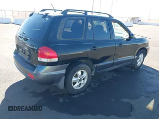 2006 Hyundai Santa Fe GLS with VIN KM8SC73D06U111314, listed as a IAAI auction lot 41874246 with 126,127 mi miles. Bid and sale history available at carsss.com. Image 4.