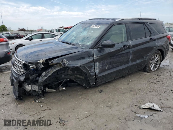 2022 Ford Explorer Limited z VIN 1FMSK8FH6NGB03965, wystawiony jako Copart lot #53475445 z przebiegiem 45 646 mil mil oraz Szkoda całkowita • Salvage title. Historia ofert i sprzedaży dostępna na DreamBid. Obrazek 1.