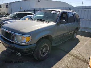1999 Mercury Mountaineer z VIN 4M2DU55P9XUJ28680, wystawiony jako Copart lot #74398644 z przebiegiem 208 547 mil mil oraz Tytuł czysty. Historia ofert i sprzedaży dostępna na DreamBid. Obrazek 1.