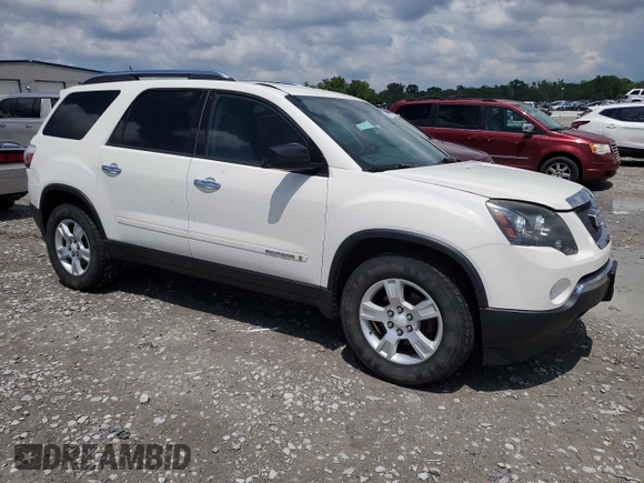 2007 GMC Acadia SLE z VIN 1GKEV13737J142664, wystawiony jako Copart lot #56377415 z przebiegiem 192 353 mil mil oraz Szkoda całkowita • Salvage title. Historia ofert i sprzedaży dostępna na DreamBid. Obrazek 4.