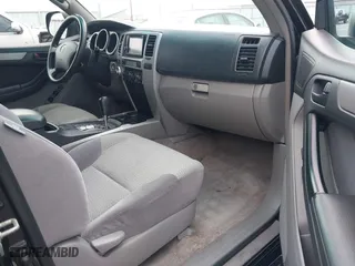 2005 Toyota 4Runner SR5 with VIN JTEBU14R950077268, listed as a IAAI auction lot 41588206 with 188,870 mi miles. Bid and sale history available at carsss.com. Image 5.