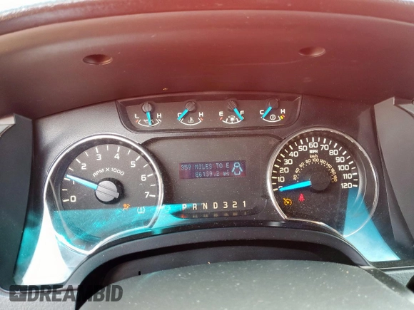 2014 Ford F-150 XL with VIN 1FTFW1CF1EKE85369, listed as a Copart auction lot 61686445 with 86,139 mi miles and Salvage title. Bid and sale history available at DreamBid. Image 9.