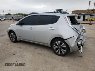 2016 Nissan LEAF S with VIN 1N4BZ0CP4GC311792, listed as a Copart auction lot 46925903 with 0 mi miles. Bid and sale history available at carsss.com. Image 2.