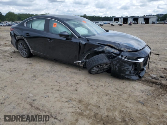 2021 Mazda 3 Select with VIN JM1BPABLXM1323702, listed as a Copart auction lot 58871235 with 84,298 mi miles and Salvage title. Bid and sale history available at DreamBid. Image 4.