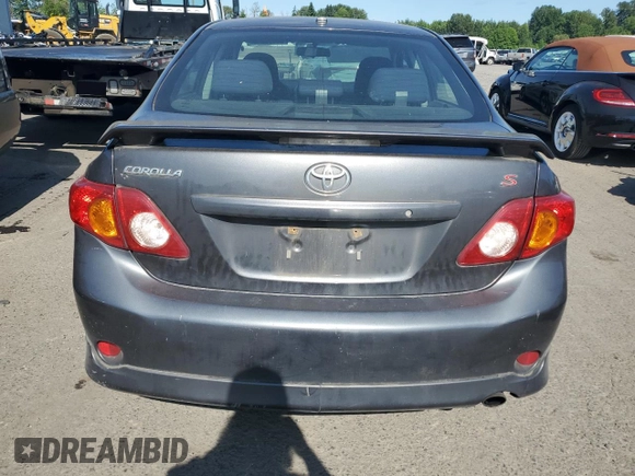 2010 Toyota Corolla with VIN 2T1BU4EE8AC479493, listed as a Copart auction lot 61130945 with 167,413 mi miles and Salvage title. Bid and sale history available at DreamBid. Image 6.