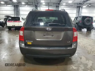 2009 Kia Rondo LX Base with VIN KNAFG528397269679, listed as a Copart auction lot 64802864 with 160,936 mi miles and Salvage Title. Bid and sale history available at carsss.com. Image 6.