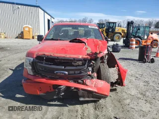 2014 Ford F-150 XL with VIN 1FTMF1CM6EFB93294, listed as a Copart auction lot 46037925 with 0 mi miles and Salvage Title. Bid and sale history available at carsss.com. Image 5.
