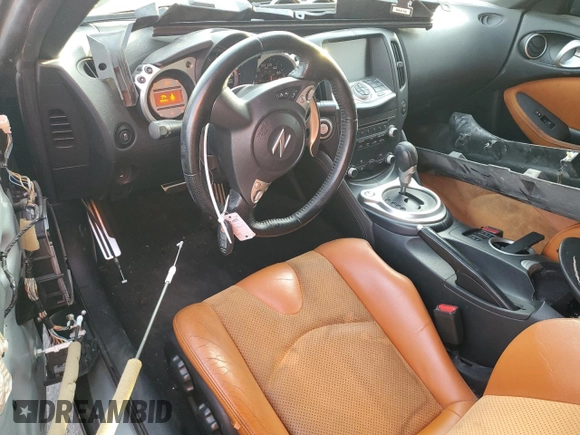 2011 Nissan 370Z Touring with VIN JN1AZ4EH6BM550267, listed as a Copart auction lot 82245804 with 124,466 mi miles and Salvage Title. Bid and sale history available at carsss.com. Image 8.