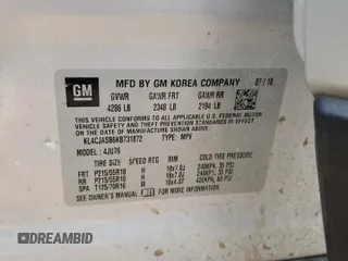 2019 Buick Encore Preferred with VIN KL4CJASB6KB731872, listed as a Copart auction lot 81267074 with 66,802 mi miles and Salvage Title. Bid and sale history available at carsss.com. Image 15.