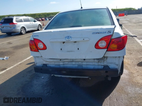 2004 Toyota Corolla CE with VIN JTDBR32E540051928, listed as a IAAI auction lot 41958483 with 299,999 mi miles. Bid and sale history available at carsss.com. Image 17.