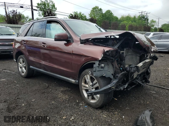 2013 Mercedes-Benz M 350 with VIN 4JGDA2EB9DA249090, listed as a Copart auction lot 56788775 with 215,835 mi miles and Salvage title. Bid and sale history available at DreamBid. Image 4.