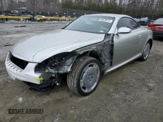 2003 Lexus SC with VIN JTHFN48Y230046882, listed as a Copart auction lot 88539015 with 71,672 mi miles and Salvage Title. Bid and sale history available at carsss.com. Image 1.