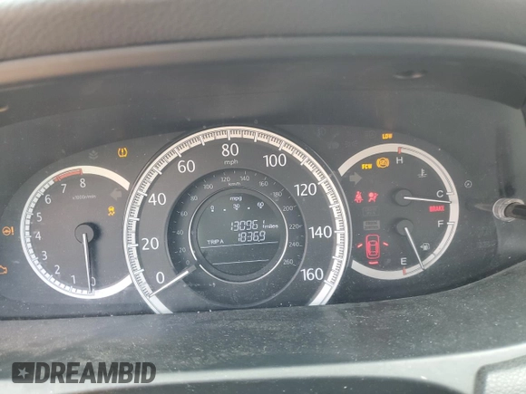 2015 Honda Accord EX-L with VIN 1HGCR2F80FA188373, listed as a Copart auction lot 55404475 with 130,961 mi miles and Salvage title. Bid and sale history available at DreamBid. Image 9.