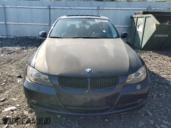 2007 BMW 3 Series 328xi with VIN WBAVC73597KP30532, listed as a Copart auction lot 54102915 with 143,583 mi miles and Clean title. Bid and sale history available at DreamBid. Image 5.