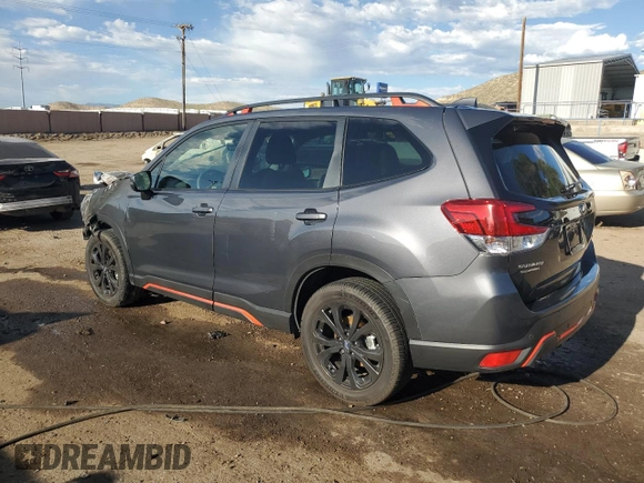 2023 Subaru Forester Special Sports с VIN JF2SKAJC4PH502170, выставлен на аукционе Copart как лот 62414035 с пробегом Не указан миль и Списание • Salvage title. История ставок и продаж доступна на DreamBid. Изображение 2.