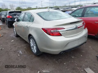 2014 Buick Regal Premium I with VIN 2G4GN5EX0E9169205, listed as a IAAI auction lot 42037716 with 157,452 mi miles. Bid and sale history available at carsss.com. Image 3.