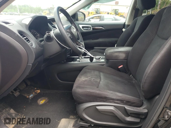 2016 Nissan Pathfinder S with VIN 5N1AR2MM9GC607201, listed as a Copart auction lot 58304914 with 132,695 mi miles and Salvage Title. Bid and sale history available at carsss.com. Image 7.