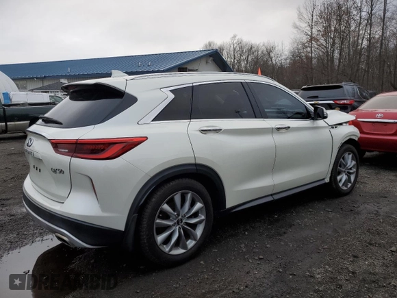 2019 Infiniti QX50 LUXE with VIN 3PCAJ5M34KF136350, listed as a Copart auction lot 37746743 with 48,540 mi miles. Bid and sale history available at carsss.com. Image 3.