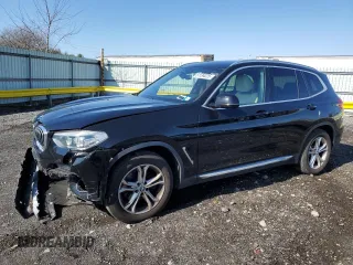 2020 BMW X3 xDrive30i with VIN 5UXTY5C09LLT37671, listed as a Copart auction lot 51134225 with 53,044 mi miles and Salvage Title. Bid and sale history available at DreamBid. Image 1.