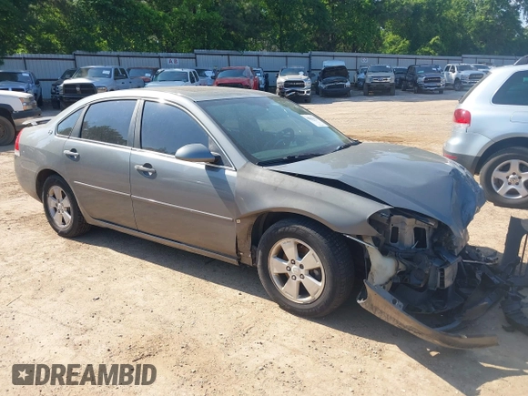 2008 Chevrolet Impala LT with VIN 2G1WT58N681266338, listed as a IAAI auction lot 42029301 with Not Provided miles and . Bid and sale history available at DreamBid. Image 1.