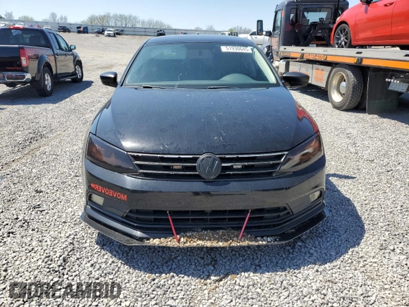 2015 Volkswagen Jetta SE with VIN 3VWD07AJ0FM414285, listed as a Copart auction lot 51930645 with 136,618 mi miles and Salvage title. Bid and sale history available at DreamBid. Image 5.