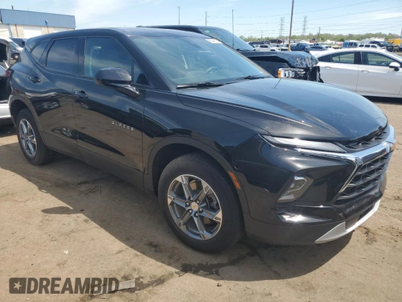 2024 Chevrolet Blazer LT with VIN 3GNKBCR40RS256047, listed as a Copart auction lot 56043895 with 12,633 mi miles and Clean title. Bid and sale history available at DreamBid. Image 4.