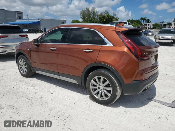 2019 Cadillac XT4 FWD Premium Luxury with VIN 1GYFZCR41KF183507, listed as a Copart auction lot 61581215 with 64,803 mi miles and Salvage title. Bid and sale history available at DreamBid. Image 2.