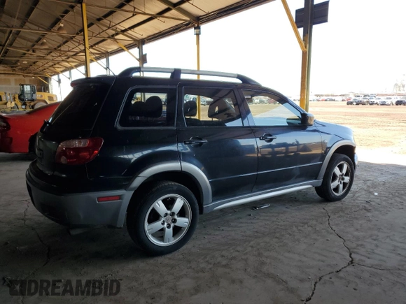 2005 Mitsubishi Outlander XLS with VIN JA4LX41F85U046625, listed as a Copart auction lot 49447215 with 134,343 mi miles and Salvage Title. Bid and sale history available at carsss.com. Image 3.