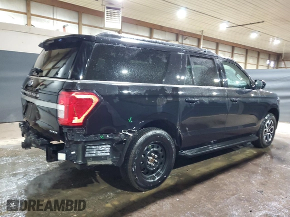 2024 Ford Expedition Max XLT with VIN 1FMJK1J81REA23307, listed as a Copart auction lot 48854355 with 38,363 mi miles and Clean Title. Bid and sale history available at DreamBid. Image 3.