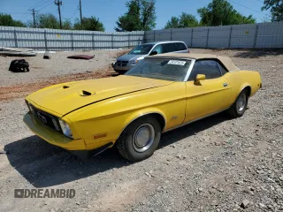 1973 Ford Mustang z VIN 3F03H130925, wystawiony jako Copart lot #54101825 z przebiegiem 63 795 mil mil oraz Tytuł czysty. Historia ofert i sprzedaży dostępna na DreamBid. Obrazek 1.