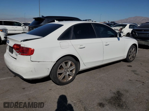 2011 Audi A4 Premium с VIN WAUAFAFL9BN029462, выставлен на аукционе Copart как лот 56207985 с пробегом 160 473 миль миль и Списание • Salvage title. История ставок и продаж доступна на DreamBid. Изображение 3.