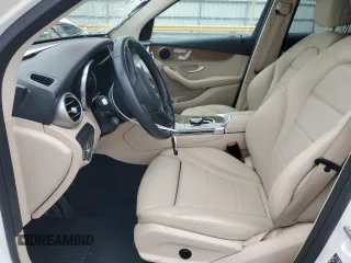 2019 Mercedes-Benz GLC 300 with VIN WDC0G4JB7KV145040, listed as a Copart auction lot 51898355 with 46,057 mi miles and Salvage title. Bid and sale history available at DreamBid. Image 7.