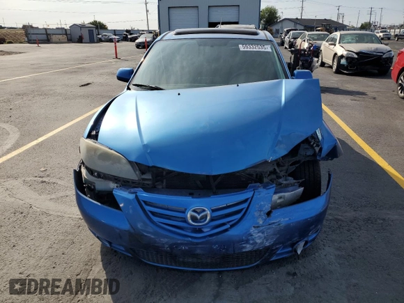 2006 Mazda 3 s with VIN JM1BK324761447139, listed as a Copart auction lot 59332535 with 161,849 mi miles and Salvage title. Bid and sale history available at DreamBid. Image 5.