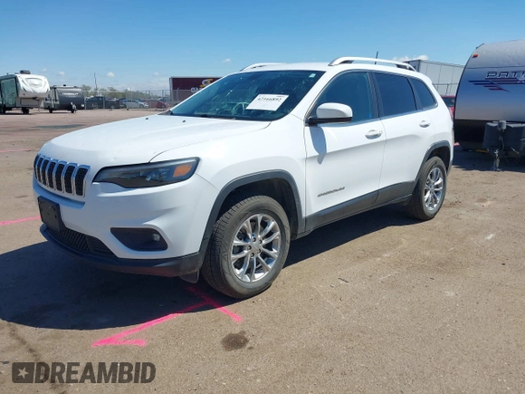 2019 Jeep Cherokee Latitude Plus with VIN 1C4PJMLB8KD112699, listed as a IAAI auction lot 42166892 with 128,396 mi miles and . Bid and sale history available at DreamBid. Image 18.