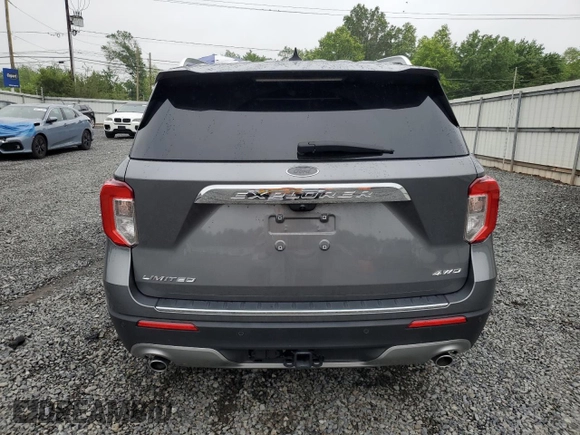 2023 Ford Explorer Limited with VIN 1FMSK8FH3PGC27999, listed as a Copart auction lot 61084505 with 20,725 mi miles and Salvage title. Bid and sale history available at DreamBid. Image 6.