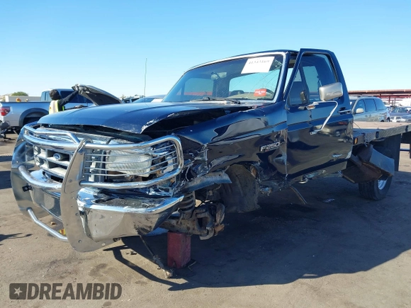 1996 Ford F-250 with VIN 2FTHF25H1TCA71880, listed as a IAAI auction lot 41343169 with 204,813 mi miles. Bid and sale history available at carsss.com. Image 6.
